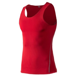 Chaleco Deportivo sin Mangas para Hombre, Transpirable, Cómodo, para Competencia Muscular, Camiseta Deportiva, Poliéster/Algodón, Bordado 3D, Simple - Product Image 2