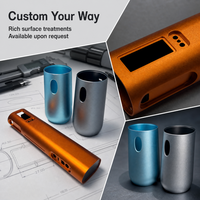 Kit en aluminium de qualité supérieure, boîtier usiné CNC, anodisé multicolore, boîtier en aluminium personnalisé, composants de coque électronique OEM