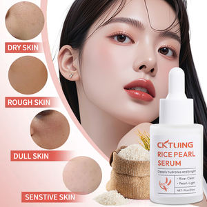 Wholesale Natural Organic Glow Skin Care Whitening <b>Serum</b> Dark Spot Pearl Rice <b>Serum</b> - Product Image 6