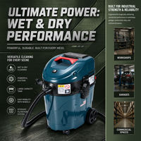 Nouvel extracteur de poussière industriel électrique 1400W, double cyclone, filtre HEPA, sans sac, forte aspiration, pour atelier commercial 9