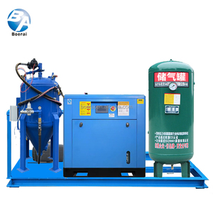 Pot portatif de sablage à eau sans poussière avec compresseur d'air électrique Équipement complet de sablage sans poussière - Product Image 1