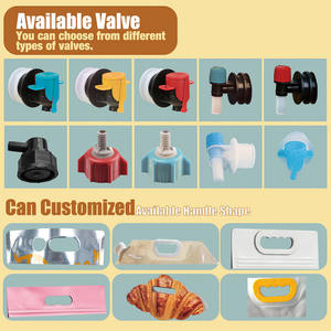 Contenedor de Agua Plegable Personalizado para Exteriores, Bolsa con Válvula para Almacenamiento de Cerveza, Vino, Vegetales, Jugos y Líquidos - Product Image 3