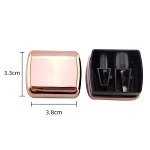 Aiguisoir de crayons cosmétique, avec Double trous en plastique de haute qualité pour sourcils 2 faces, nouveau modèle, 2020 - Product Image 2