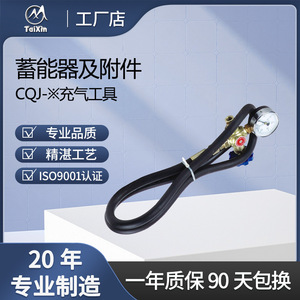 เครื่องสูบลมยางไท่ซิน CQJ ทำจากเหล็กกล้าคาร์บอน สูบลมได้รวดเร็ว - Product Image 2