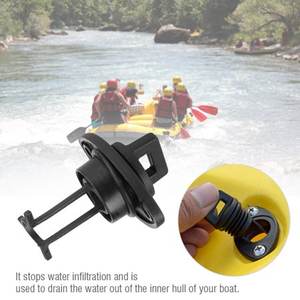 Tapón de drenaje de PVC marino, enchufe de cable de popa, salida de efluente para barcos, Kayaks para pesca, válvulas de drenaje de alambre a la deriva, equipo de pesca - Product Image 5