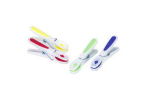 คลิปหนีบผ้ากันลมหลากสี 24 ชิ้น ลายดอกไม้ สำหรับใช้ในบ้าน กระเป๋า ตู้เสื้อผ้า - Product Image 4