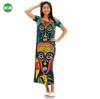 Robe longue ajustée à épaules dénudées ou asymétrique, avec fente latérale, impression personnalisée, fabriquée en Chine