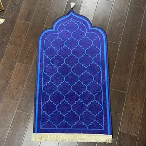 מכירה ישירה סיטונאי מזרח תיכון שמיכת פולחן שטיחי תפילה מוסלמי סט מתנה מחצלת תפילה