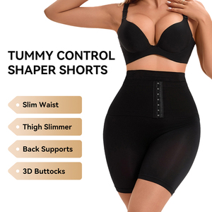 Guaina Contenitiva Modellante <span class=keywords><strong>a</strong></span> Vita Alta in Nylon Senza Cuciture Invisibile per Donna - Product Image 4