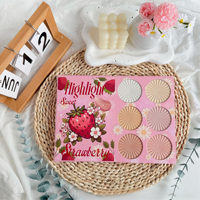 Palette de maquillage tout-en-un style livre : fards à paupières + blush + illuminateur + contour – Cosmétiques multicolores en gros – Paletas de Sombras