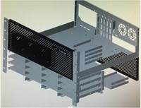 Patentiertes Produkt: MicroATX-Server 5U6U Kurzes Vollhöhen-Gehäuse für Grafikspeicher mit 12 Hot-Plug-Festplatten
