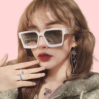 Lunettes de soleil de luxe surdimensionnées pour femmes, monture PC, verres AC, protection UV400, style rétro vintage, tendance, pour activités de plein air, voyages, mode urbaine, cadeau