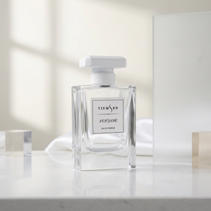 Luxury New Design Screw Type 30ml <strong>50ml</strong> 100ml Empty <strong>Glass</strong> Refill Perfume <strong>Bottle</strong> With Cement Lid - Product Image 1