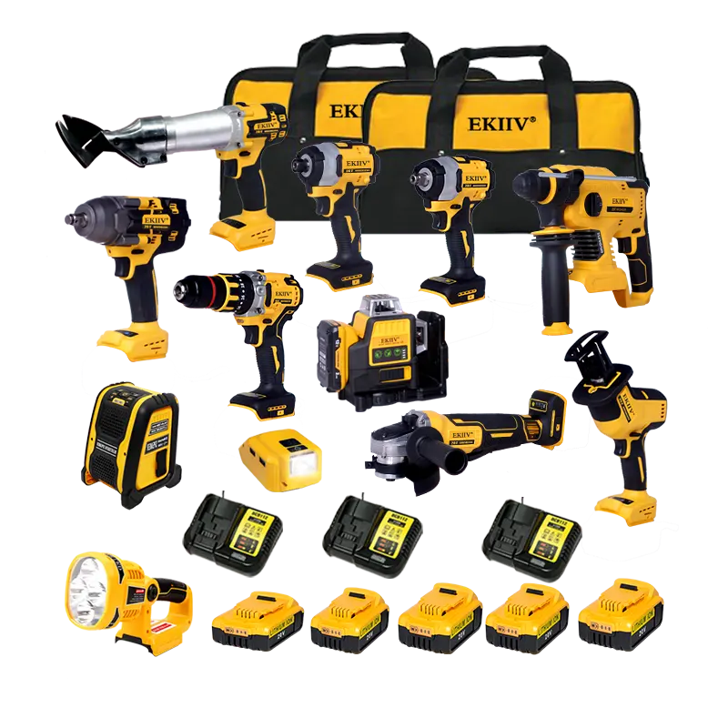 One-stop service One stop complete package 13mm electric drive Waterproof Dedicated Tools Electric home maintenance tool kit