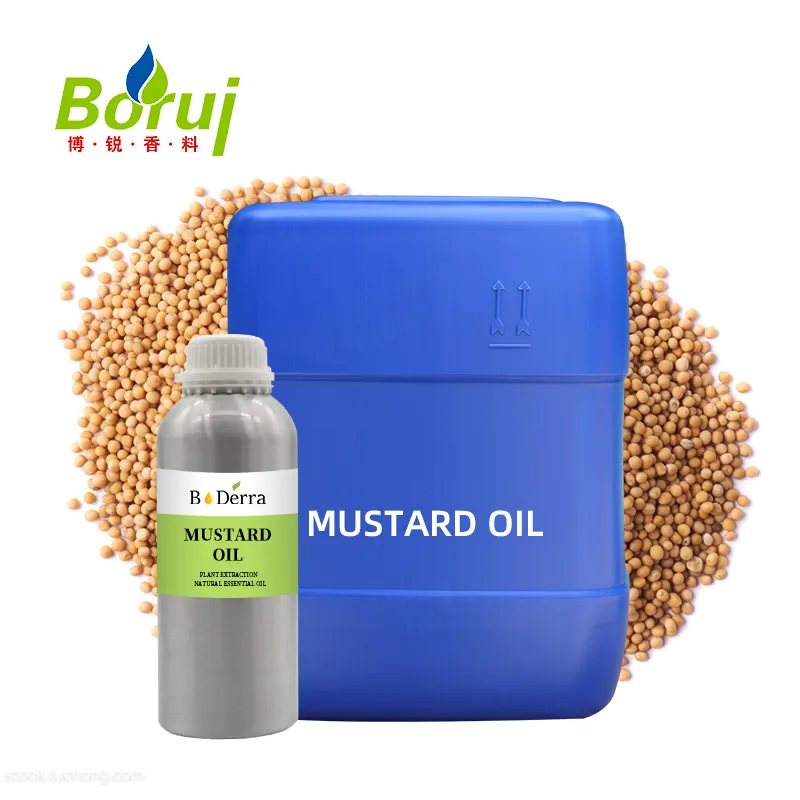 Produttore bulk spremuto a freddo huile de graines de moutarde prezzo all'ingrosso olio essenziale di semi di senape puro biologico