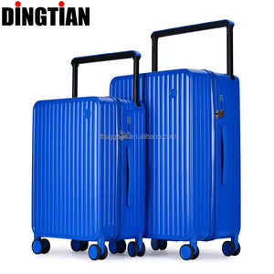 Ensemble de bagages unisexe en matériau pur PC, couleurs macaron, design fonctionnel personnalisable, <span class=keywords><strong>valise</strong></span> <span class=keywords><strong>cabine</strong></span> de voyage en plein air - Product Image 3