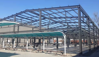 Structures en acier haute résistance pour la construction préfabriquée immobilière, conception de barndominiums préfabriqués écologiques et de hangars de stockage