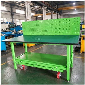 Banco da Lavoro Mobile Antistatico ESD OEM, Tavolo da Lavoro in Metallo Resistente con Ruote per Officine Elettriche - Product Image 1