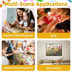 Peinture par numéros de style moderne pour adultes débutants Paysage <span class=keywords><strong>Times</strong></span> <span class=keywords><strong>Square</strong></span> avec vue nocturne sur la ville de Manhattan Paysage de rue <span class=keywords><strong>Times</strong></span> <span class=keywords><strong>Square</strong></span> - Product Image 6