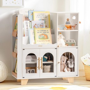 <span class=keywords><strong>Montessori</strong></span> organizzatore di stoccaggio giocattolo per bambini <span class=keywords><strong>libreria</strong></span> in <span class=keywords><strong>legno</strong></span> per bambini <span class=keywords><strong>libreria</strong></span> con scaffali giocattolo - Product Image 1