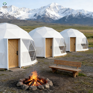 Domo Geodésico Transparente de PVC para Hoteles y Resorts al Aire Libre, Carpa Iglú, Casa Domo, Carpa Domo de Alta Calidad con Perfil de Aluminio - Product Image 5