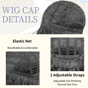 Peluca <span class=keywords><strong>de</strong></span> Pelo Sintético Estilo Mullet para Cosplay <span class=keywords><strong>de</strong></span> Estrella <span class=keywords><strong>de</strong></span> Rock <span class=keywords><strong>de</strong></span> <span class=keywords><strong>los</strong></span> 70s y 80s, Peluca <span class=keywords><strong>de</strong></span> Fibra <span class=keywords><strong>de</strong></span> Alta Temperatura para Hombres, Moda para Fiestas Locas <span class=keywords><strong>de</strong></span> Rock - Product Image 5