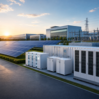 Système de stockage d'énergie monté sur rack 100Ah pour l'énergie solaire industrielle, la sauvegarde de batterie commerciale et les projets d'énergie renouvelable