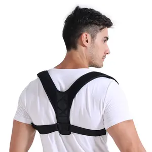 Неопреновый Регулируемый Корректор осанки Aolikes для спины, устройство для облегчения боли в плечах