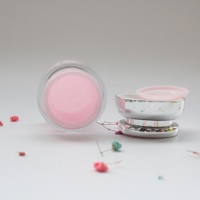 Pot cosmétique en vrac, à utilisation libre et Type plastique acrylique, couleurs personnalisées, crème acrylique