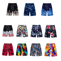 Shorts de plage OEM à séchage rapide pour hommes, été, natation, amples, grandes tailles, unisexes, avec cordon de serrage, légers et respirants