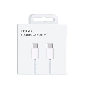 <span class=keywords><strong>C</strong></span>âble de données <span class=keywords><strong>USB</strong></span>-<span class=keywords><strong>C</strong></span> vers <span class=keywords><strong>USB</strong></span>-<span class=keywords><strong>C</strong></span> en nylon tressé de haute qualité PD60W, 1M, 60W, 3ft, 6ft, pour téléphones 17, 15, 16, <span class=keywords><strong>c</strong></span>âbles de charge <span class=keywords><strong>rapide</strong></span> - Product Image 6