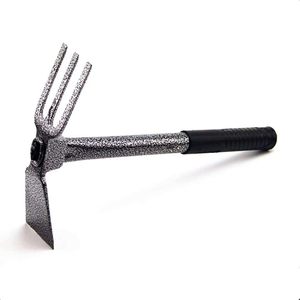 Fabrication professionnelle petite <span class=keywords><strong>houe</strong></span> combinée d'outils à main de jardin avec poignée en acier au carbone - Product Image 1