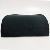Haute densité PU mousse coussin lombaire siège de voiture dos soutien oreiller ergonomique taille repos Portable voyage pied jambe Relaxation Pad