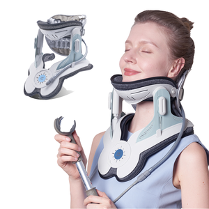 Collarín Cervical Alphay Ultra-Suave con Almohadilla para Tracción, Soporte de Recuperación de Uso Prolongado, Collarín Inflable Médico con Certificación CE - Product Image 1
