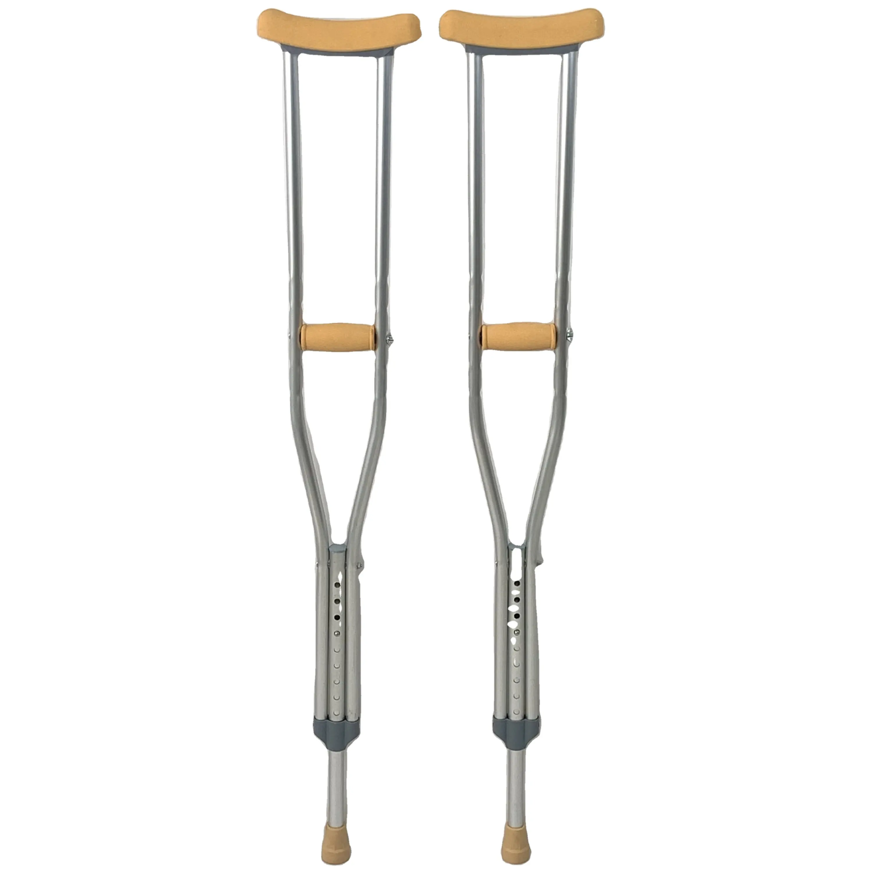 장애인 워킹 스틱 조정 가능한 경량 편안한 팔꿈치 목발 알루미늄 muletas 의료 장비 지팡이