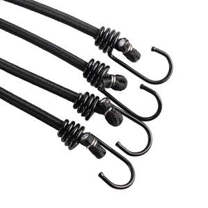 Longueur personnalisable Cordon élastique plat en latex de qualité supérieure avec crochet en métal durable - Product Image 6