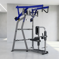 Machine de tirage vertical à double mouvement indépendant, équipement de gym commercial à charge de plaques pour l'équilibre musculaire