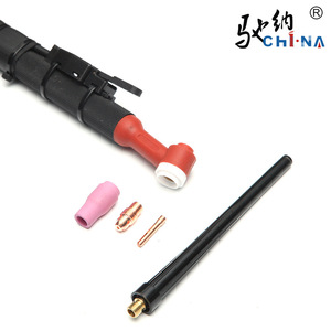 ปืนเชื่อม TIG รุ่น Chinar WP-9 แบบยุโรปขนาดเล็ก ระบายความร้อนด้วยน้ำ หลายขนาด ความยาว 3-5 เมตร อัตโนมัติ - Product Image 4