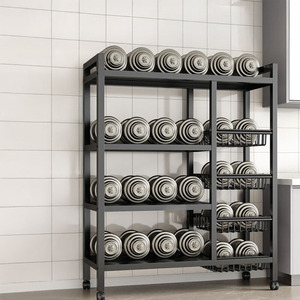 Mutfak Sebze Sepeti Arabası Çok Fonksiyonlu Metal Katlı Depolama Rafı Meyve Taşınabilir Tekerlekli Araba Mikrodalga Sofra Gereçleri Araçları - Product Image 2