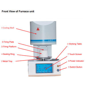 Prezzo ragionevole di buona qualità ceramica e porcellana dentale laboratorio soluzioni fornace con touch screen - Product Image 5