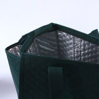 Sac isotherme triangulaire de livraison de repas quotidienne de qualité supérieure, en aluminium, réutilisable, pour le bureau, imperméable, capacité de 15 L