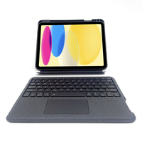 Clavier tactile sans fil ergonomique et silencieux avec touches rétroéclairées chocolatées, portable pour les voyages et les affaires, idéal pour le dessin professionnel