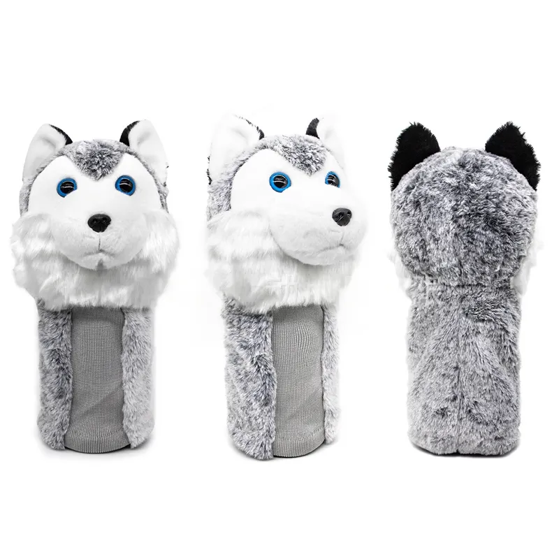 Wholesale Customize Stuffed Golf Club Covers Headcover Plush Toy Animal Golf Head Plush Cover