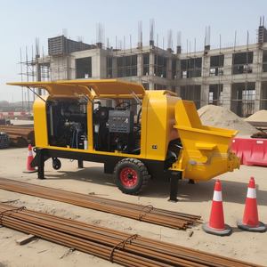 Máquina de Bomba de Concreto Personalizada com Motor Diesel, Equipamento de Construção e Serviços de Locação - Product Image 1