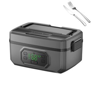 Lonchera Eléctrica Portátil Personalizada 2025 de 1.6L, Recargable por USB, con Calentamiento Inalámbrico y Ajuste de Temperatura para Camping - Product Image 6