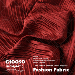 Nueva tela de textura plisada de plisado secundario agrietado compuesto de moda para bolsa, chaqueta de pintura de pared, traje de abrigo - Product Image 4