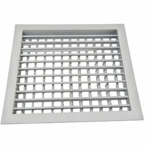 Rejilla de Ventilación Cuadrada de Aluminio con Rejillas Ajustables y Filtro de Malla Opcional para Retorno de Aire HVAC - Product Image 3