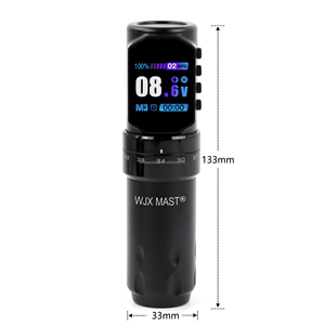 Kit Complet Professionnel de Stylo Machine à Tatouer en Acier Inoxydable pour Maquillage Permanent et Microblading - Durable et Facile à Utiliser - Product Image 3