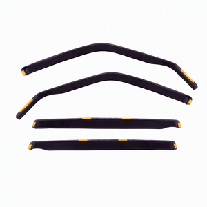 Deflettori Vento per <span class=keywords><strong>Duster</strong></span> Mk3 2024-Up, Set da 4 Pezzi In-Channel, Oscurati - Product Image 1
