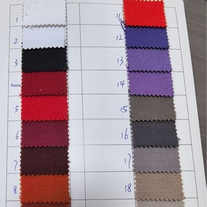 Toile en polyester tricotée de 16 oz, épaisseur 0,8 mm, 60 couleurs en stock, tissu résistant à l'abrasion pour vêtements, football/soccer - Product Image 1